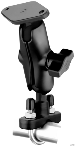 RAM Mounts - RAM Mounts RAM Handlebar Rail Mount with Zinc Coated U-Bolt Base - RAM-B-149Z