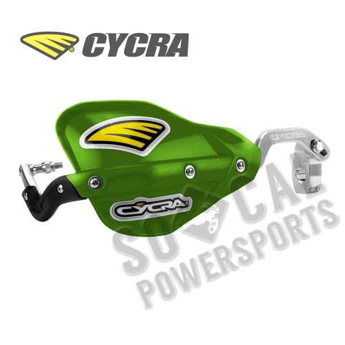 Cycra - Cycra Probend CRM Handbar Complete Racer Pack - 1 1/8in. Handlebars - Green - 7402-72X