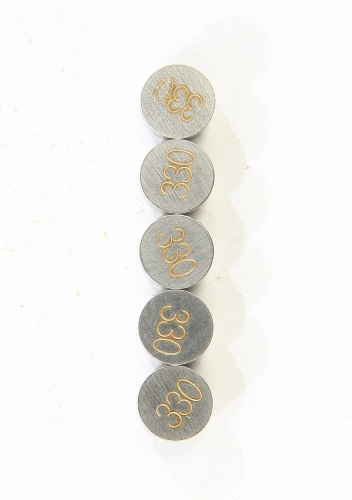 K&L Supply - K&L Supply 7.50mm Valve Shim Refill (5 pack) - 3.30mm - 13-6765
