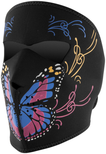 Zan Headgear - Zan Headgear Full Face Mask - WNFM041 - Butterfly Multi - OSFM