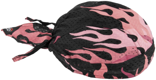 Zan Headgear - Zan Headgear Vented Flydanna - ZX533 - Pink Flames - OSFM