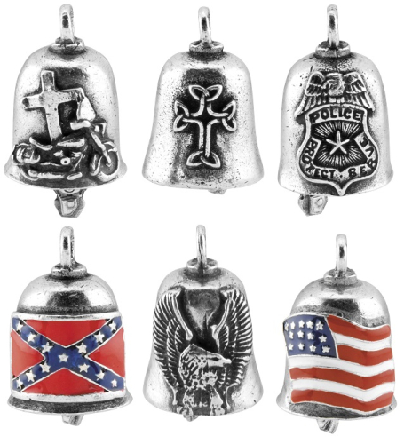 All American Leathers - All American Leathers Pewter Bell Assortment - PB-3 (PEWTER ASST)