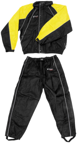 Frogg Toggs - Frogg Toggs Hogg Togg Rainsuit - FT10322-27-SM - Black/Yellow - Small
