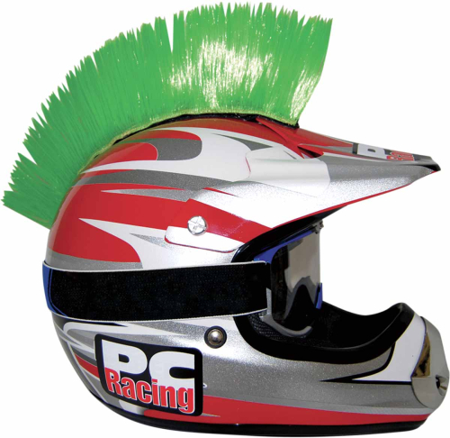 PC Racing - PC Racing Helmet Mohawk - Green - PCHMGREEN