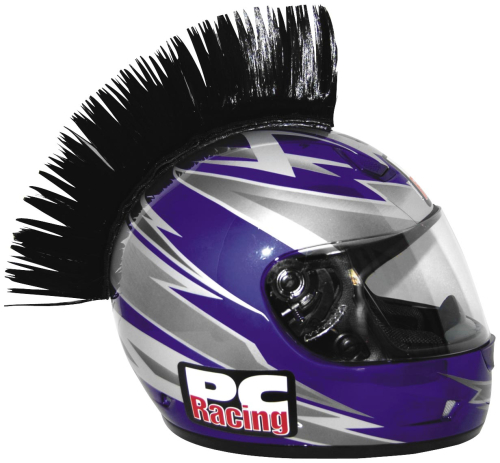 PC Racing - PC Racing Helmet Mohawk - Black - PHCMBLACK