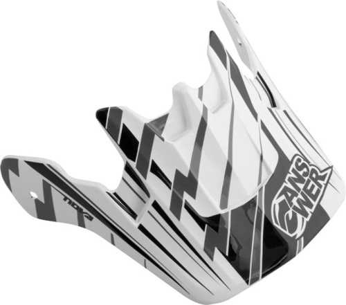 Answer - Answer Helmet Visor - Nova 2010 - Ion Black/White - XF45-4226