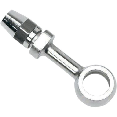 Russell - Russell Renegade Universal Adapter Fitting - 7/16in Banjo x #3 Male with 45 Degree Bend - R40563B
