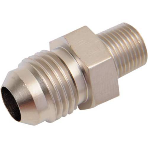 Russell - Russell -6 AN 1/8in. NPT Straight Flare to Pipe Adapter - Endura - R60451