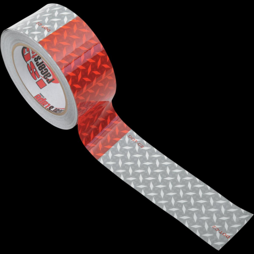 ISC Racers Tape - ISC Racers Tape Diamond Plate Reflective Tape - RT2X50DP