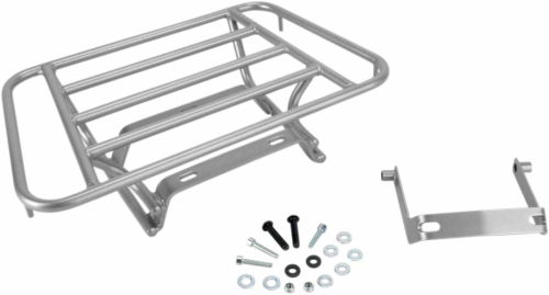 Moose Racing - Moose Racing Expedition Rear Rack - Silver - M85-100