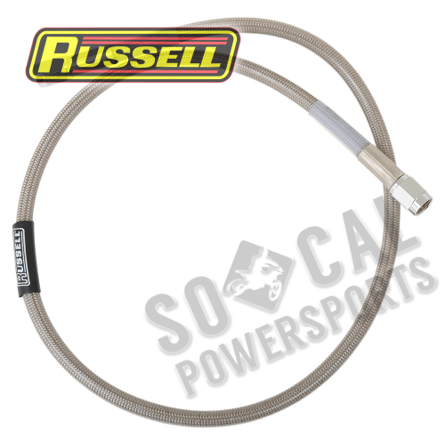 Russell - Russell Universal Braided Stainless Steel Brake Line - 30in - R58112S