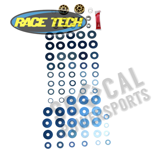 Race Tech - Race Tech Rebound Gold Valve Fork Kit - FRGV 2301