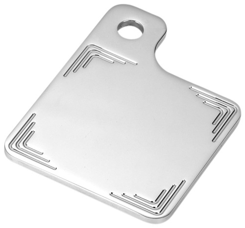Novello - Novello Inspection Tag Plate - Black Side Mount - Triple Curve Ball Mill - NIL-INS-3B
