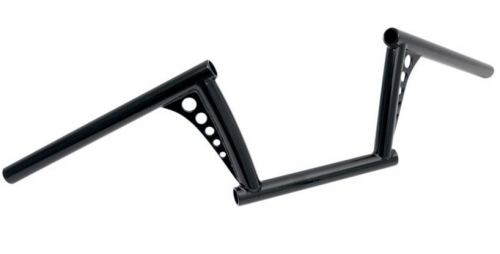 RSD - RSD 1in. Vintage Short Stack Handlebar for Springer Front Ends - Black Powdercoat - 0173-1830-BP