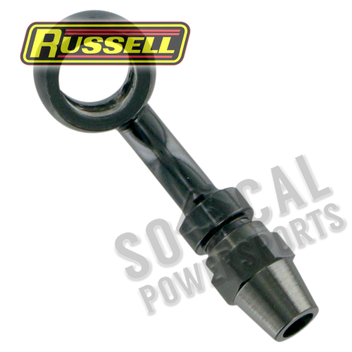 Russell - Russell Pro System II Renegade Black Steel 35deg. Banjo Fitting - 7/16in./10mm - R43483B