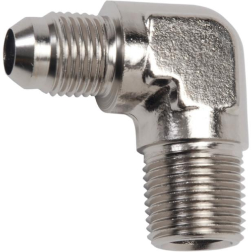 Russell - Russell -6 AN 1/8in. NPT 90 Degree Flare to Pipe Adapter - Endura - R60831