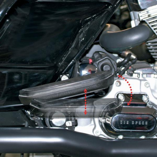 Baron Custom Accessories - Baron Custom Accessories Passenger Floorboard Short Comfort Kit - BA-7090-06