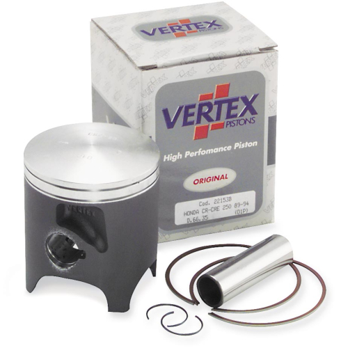 Vertex - Vertex Forged High Compression Piston Kit - Standard Bore 77.98mm, 13.5:1 High Compression - 23444D