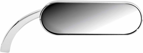 Arlen Ness - Arlen Ness Micro Die-Cast Mini Oval Mirror - Right - Chrome - 13-407
