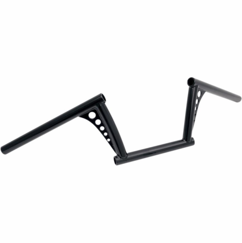 RSD - RSD 1in. Vintage Short Stack Handlebar - Black Powdercoat - 0173-1828-BP