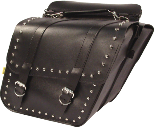 Willie & Max - Willie & Max Studded Slant Saddlebag - SB702