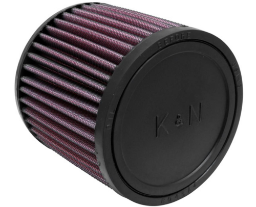 K&N Engineering - K&N Engineering Universal Round Straight Air Filter - Rubber End Cap - RU-0830