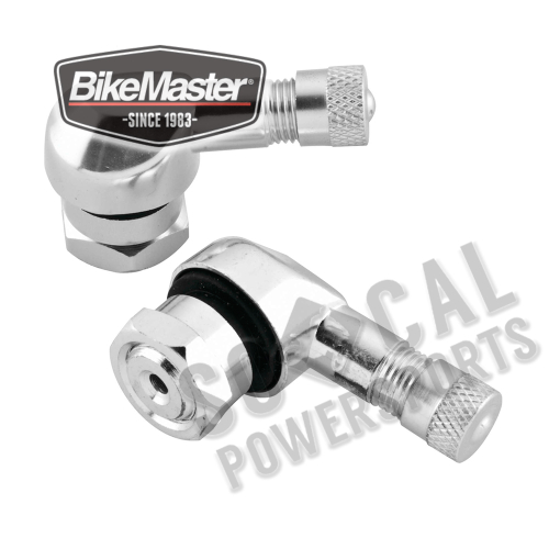 BikeMaster - BikeMaster Valve Stem - Chrome - 03-28C