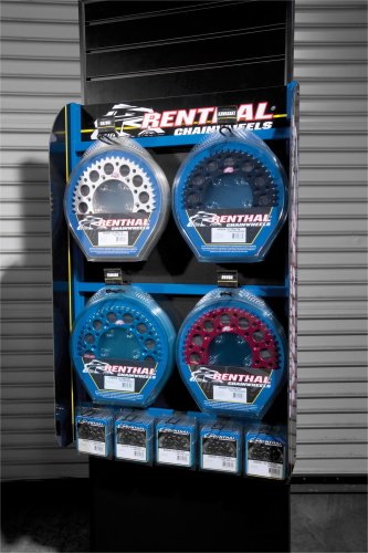 Renthal - Renthal Slatwall Chainwheel Display - DISPLAY-REAR-CW