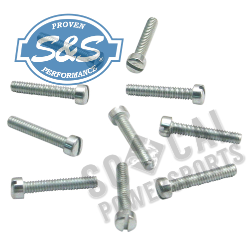 S&S Cycle - S&S Cycle Zinc Flat Head Screw 8-23 x 7/8in. (#15) - 50-0150