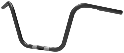 Khrome Werks - Khrome Werks 1in. Handlebar - 10in. Ape (Drilled) - Black - 300820