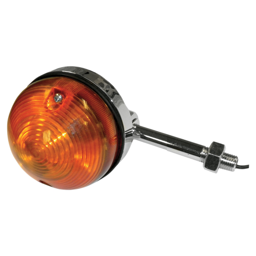 K&S Technologies - K&S Technologies DOT Approved Lucas Type Turn Signal - Short Stem - 80mm - 25-5210
