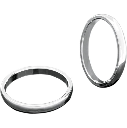 Kuryakyn - Kuryakyn Smooth Rings for Transformer Grips - Chrome - 6364