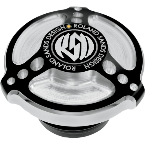 RSD - RSD Replacement Fuel Gauge Cap With LED Fuel Light - Tracker - Contrast Cut - 0210-2016-BM