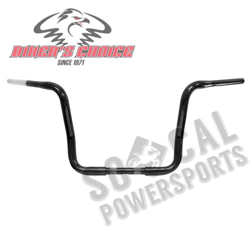 Bikers Choice - Bikers Choice 1in. Dresser Style Ape Handlebar - 13in. - Black - 400191