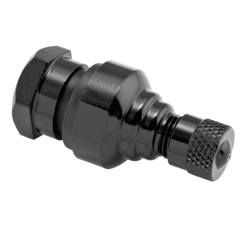 BikeMaster - BikeMaster Aluminum Forged Valve Stem - 8.3mm - Black - YC-427-1BK