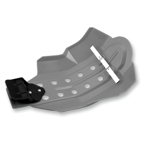 Cycra - Cycra Full Coverage Skid Plate with Hard Mounts - Gray - 6200-80