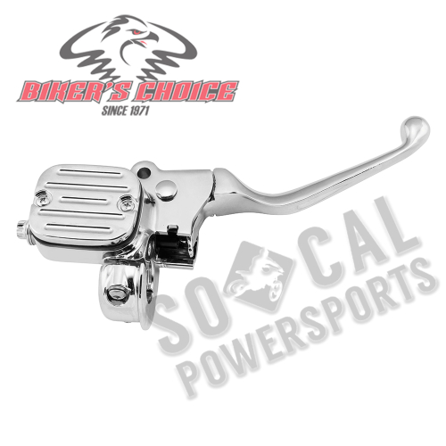 Bikers Choice - Bikers Choice Chopped Brake Master Cylinders - 5/8in. Bore Single Disc - 054014