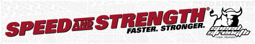 Speed & Strength - Speed & Strength 48in.x8in. Channel Card Brand Graphics - Speed & Strength - 505215