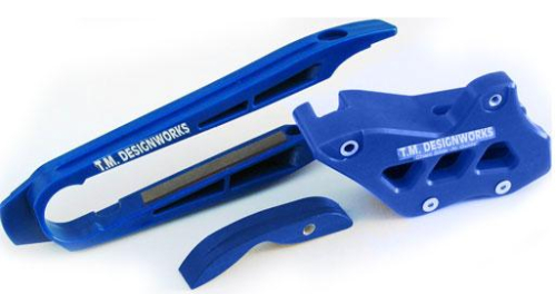 T.M. Designworks - T.M. Designworks Factory Edition 2 Stage Chain Slide-N-Guide Kit - Blue - KTM-215-BU