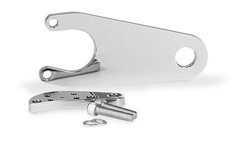 JayBrake - JayBrake Bracket for Dual Piston Caliper - 11.5in. Rotor - Left - Chrome - J-373-4162