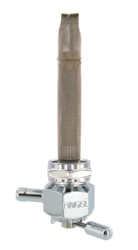 Pingel - Pingel Power-Flo Petcock - 90deg. Outlet Facing Forward - Smooth Design - Aluminum - 1311-AH