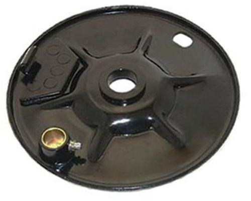 Paughco - Paughco Mechanical Brake Drum Backing Plate - Black - B206
