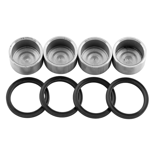 Bikers Choice - Bikers Choice Replacement Piston Set and Seals for High Performance 4 Piston Brake Caliper - 148172