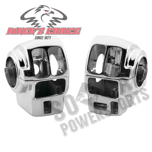 Bikers Choice - Bikers Choice Switch Housings - Set - 370902