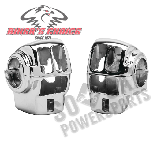 Bikers Choice - Bikers Choice Switch Housings - Set - 370900