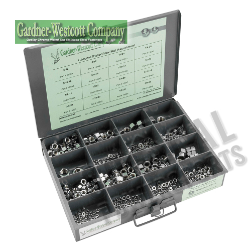 Gardner-Westcott - Gardner-Westcott Hex Nut Assortment - A-30