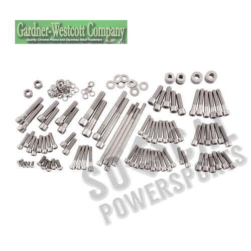 Gardner-Westcott - Gardner-Westcott Motor Hardware Set - Stainless Steel - SP-96-72