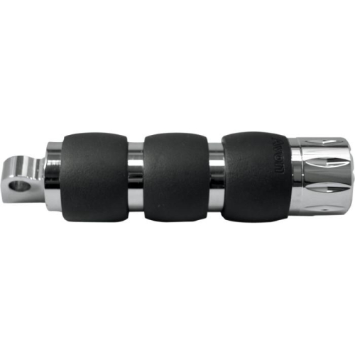 Avon Grips - Avon Grips Rival Velvet Air Male-Mount Footpegs - Chrome - FP-AIR-93-CH-RI