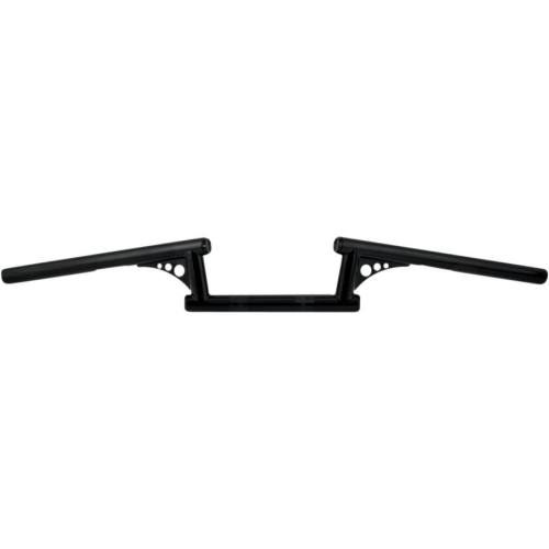 RSD - RSD 1in. Vintage Moto Handlebar - Black Powdercoat - 0173-1881-BP