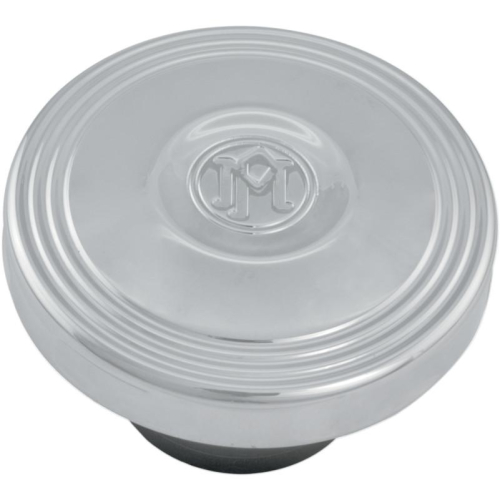 Performance Machine - Performance Machine Merc Custom Gas Cap - Chrome - 0210-2024MRC-CH